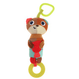 Maxbell Plush Animal Wind Chime Toy Car Stroller Hanging Rattle Toy for Baby Bear