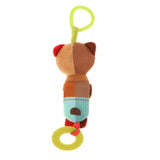 Maxbell Plush Animal Wind Chime Toy Car Stroller Hanging Rattle Toy for Baby Bear