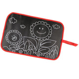 Maxbell Kids Mess Free Chalk Coloring Board Doodle & Drawing Board - Sunflowers