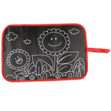 Maxbell Kids Mess Free Chalk Coloring Board Doodle & Drawing Board - Sunflowers