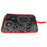 Maxbell Kids Mess Free Chalk Coloring Board Doodle & Drawing Board - Sunflowers