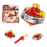 Max High Performance Battling Top with Launcher Toy Set Gift Red Fire Dragon