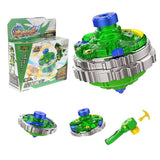 Max High Performance Battling Top with Launcher Toy Set Gift Green Dragon