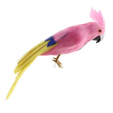 Maxbell Simulation Artificial Feathered Parrot Bird Animal Model Toy Home Decor J