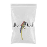 Maxbell Simulation Artificial Feathered Parrot Bird Animal Model Toy Home Decor L