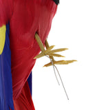 Maxbell Simulation Artificial Feathered Parrot Bird Animal Model Toy Home Decor A