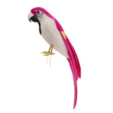 Maxbell Simulation Artificial Feathered Parrot Bird Animal Model Toy Home Decor D