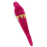 Maxbell Simulation Artificial Feathered Parrot Bird Animal Model Toy Home Decor D