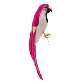 Maxbell Simulation Artificial Feathered Parrot Bird Animal Model Toy Home Decor D