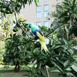 Maxbell Simulation Artificial Feathered Parrot Bird Animal Model Toy Home Decor J