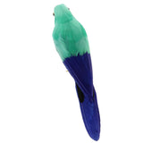 Maxbell Simulation Artificial Feathered Parrot Bird Animal Model Toy Home Decor J
