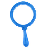 Maxbell 4X Handheld Magnifying Len Glass for Reading Science Nature Toy 100mm Blue