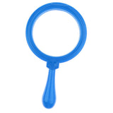 Maxbell 4X Handheld Magnifying Len Glass for Reading Science Nature Toy 100mm Blue
