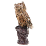 Maxbell Simulation Forest Bird Animal Model Figurine Kids Toy Home Decor - Brown Owl