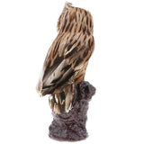 Maxbell Simulation Forest Bird Animal Model Figurine Kids Toy Home Decor - Brown Owl