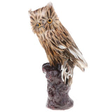 Maxbell Simulation Forest Bird Animal Model Figurine Kids Toy Home Decor - Brown Owl