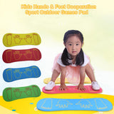 Maxbell EVA Soft Hands & Feet Game Playmat for Kids Jumping Crawling Toy Fun Blue