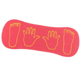 Maxbell EVA Soft Hands & Feet Game Playmat for Kids Jumping Crawling Toy Fun Red