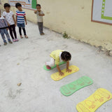 Maxbell EVA Soft Hands & Feet Game Playmat for Kids Jumping Crawling Toy Fun Green