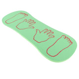 Maxbell EVA Soft Hands & Feet Game Playmat for Kids Jumping Crawling Toy Fun Green