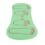 Maxbell EVA Soft Hands & Feet Game Playmat for Kids Jumping Crawling Toy Fun Green