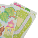 Maxbell 3D Jigsaw Puzzle DIY Toy for Kids Baby Early Educational Toy Mushroom House