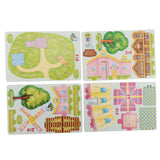 Maxbell 3D Jigsaw Puzzle DIY Toy for Kids Baby Early Educational Toy Windmills