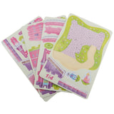Maxbell 3D Jigsaw Puzzle DIY Toy for Kids Baby Early Educational Toy Pink Castle