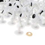 Maxbell 100pcs Cartoon Safety Eyes For DIY Animal Scrapbooking Bear w/ Washer 16mm