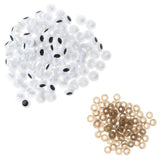 Maxbell 100pcs Cartoon Safety Eyes For DIY Animal Scrapbooking Bear w/ Washer 16mm