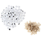 Maxbell 100pcs Cartoon Safety Eyes For DIY Animal Scrapbooking Bear w/ Washer 16mm