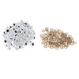 Maxbell 100pcs Cartoon Safety Eyes For DIY Animal Scrapbooking Bear w/ Washer 12mm