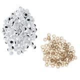 Maxbell 100pcs Cartoon Safety Eyes For DIY Animal Scrapbooking Bear w/ Washer 12mm