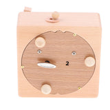 Maxbell Creative Wooden Car Running Musical Box Ornament Toy -Bridge & Cabin