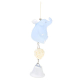 Maxbell Creative Vinyl Angel Windbell Home/Wall/Door Hanging Ornament Gift Elephant