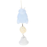 Maxbell Creative Vinyl Angel Windbell Home/Wall/Door Hanging Ornament Gift Elephant