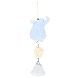Maxbell Creative Vinyl Angel Windbell Home/Wall/Door Hanging Ornament Gift Elephant