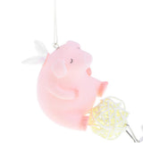 Maxbell Creative Vinyl Angel Windbell Home/Wall/Door Hanging Ornament Gift Pig