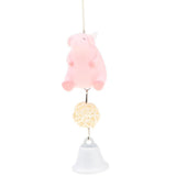Maxbell Creative Vinyl Angel Windbell Home/Wall/Door Hanging Ornament Gift Pig