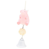 Maxbell Creative Vinyl Angel Windbell Home/Wall/Door Hanging Ornament Gift Pig
