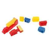 Maxbell 7Pcs Plastic 3D Dough Clay Mold Set Kids Educational Toy - Farm House Animal