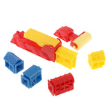 Maxbell 7Pcs Plastic 3D Dough Clay Mold Set Kids Educational Toy - Farm House Animal