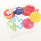 Maxbell 10 Pieces of Plastic 3D Dough Clay Cookie Mold Set Kids Educational Toy Gift