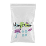 Maxbell 13 Pieces of Plastic 3D Dough Clay Plate Mold Tableware Set Kids Toy Gift