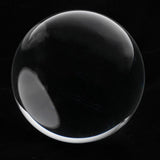 Maxbell 70mm Clear Crystal Ball Decorative Balls Art Decor Photography Prop No Stand