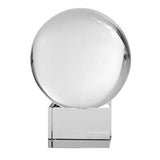 Maxbell 90mm Clear Crystal Ball Decorative Balls Art Decor Photography Prop No Stand