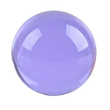 Maxbell 50mm Purple Crystal Ball Decorative Ball Art Decor Photography Prop No Stand