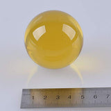 Maxbell 50mm Gold Crystal Ball Decorative Ball Art Decor Photography Prop No Stand