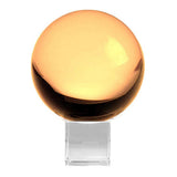 Maxbell 50mm Gold Crystal Ball Decorative Ball Art Decor Photography Prop No Stand