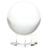 Maxbell 50mm Clear Crystal Ball Decorative Balls Art Decor Photography Prop No Stand